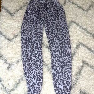 Cheetah pjs pants
